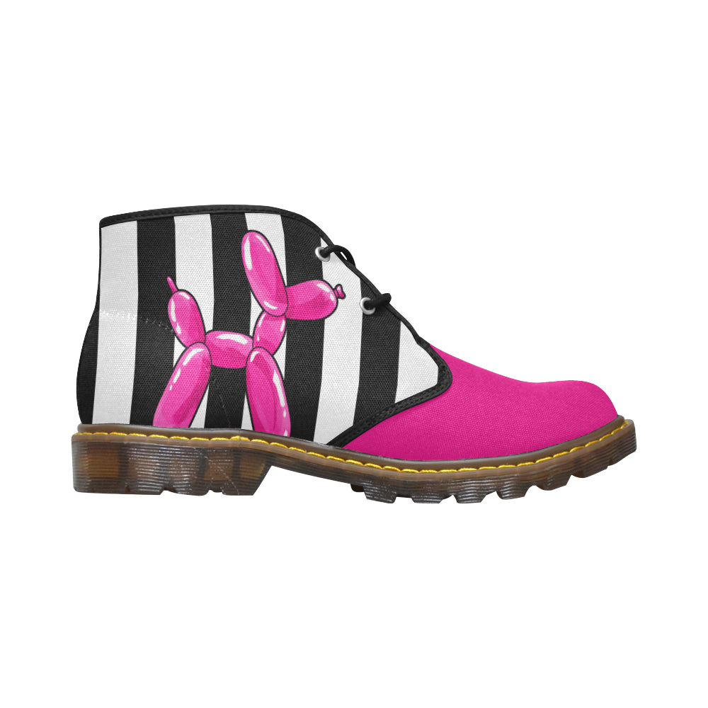 Pippity-Pink! - Women's Wazza Canvas Boots (SIZE US6-10)