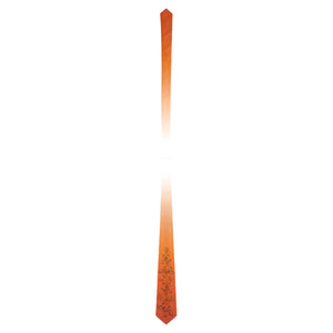 Balloon Dog Tie Orange and White