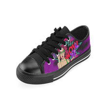 Load image into Gallery viewer, Miss Bonnie Purple - Women&#39;s Sully Canvas Shoes (SIZE 11-12)