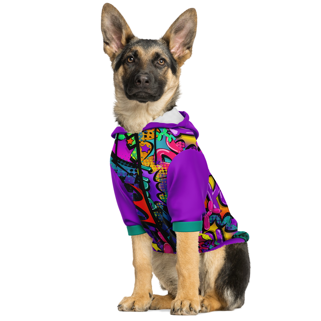 Pop art Dog Hoodie