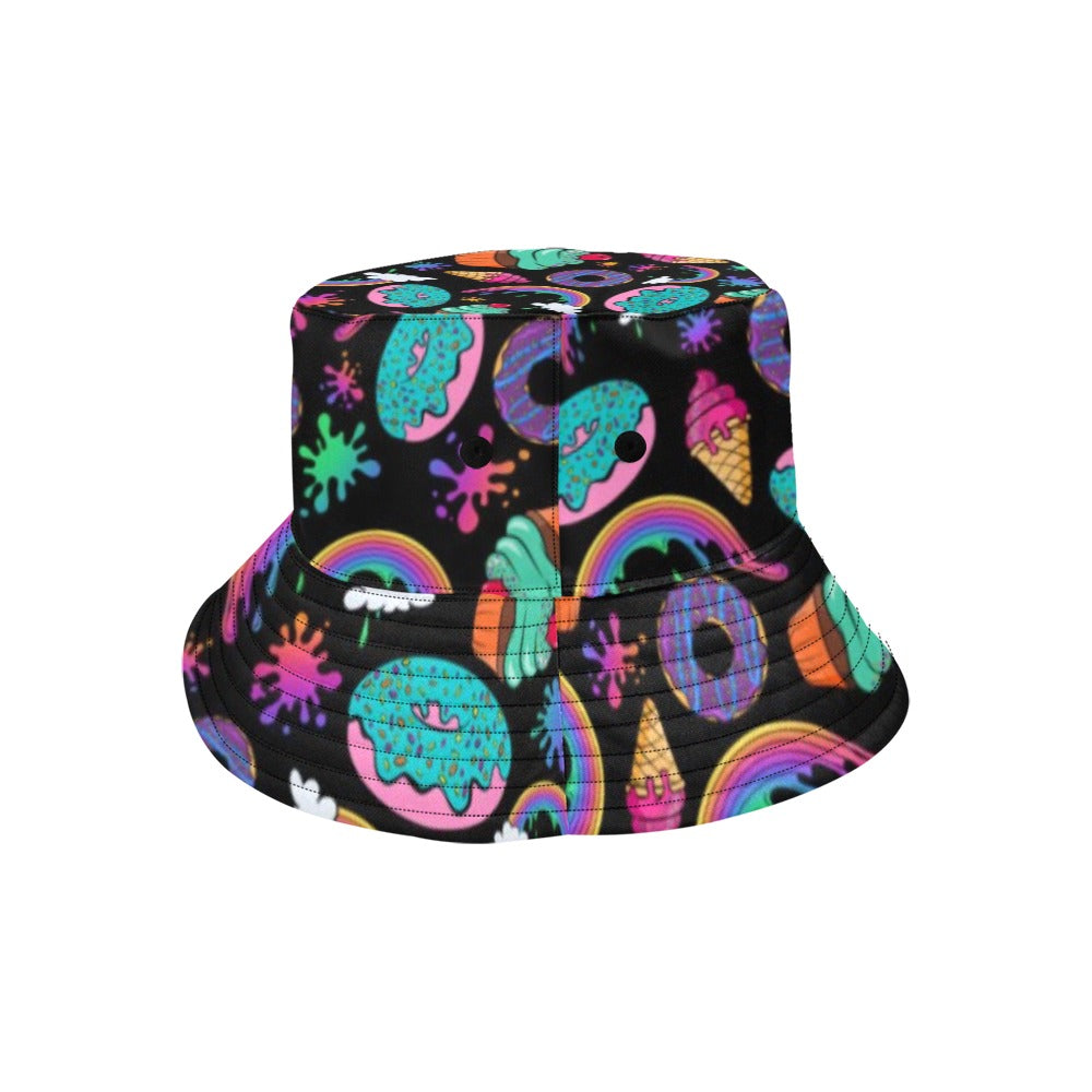 Bucket Hat with unique dessert design