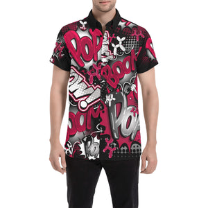 Balloon Twisting Shirt red white and black balloon dog pop art