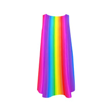 Load image into Gallery viewer, Rainbow - Flared Shift Dress with Pockets (XS - 3XL)