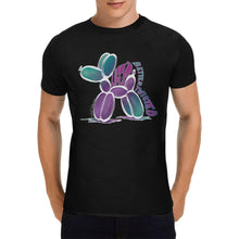 Load image into Gallery viewer, &quot;Life&#39;s Better Twisted&quot; Black T-Shirt for Male Balloon Twisters