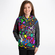 Load image into Gallery viewer, Patchwork Pup - Kids Athletic Hoodie