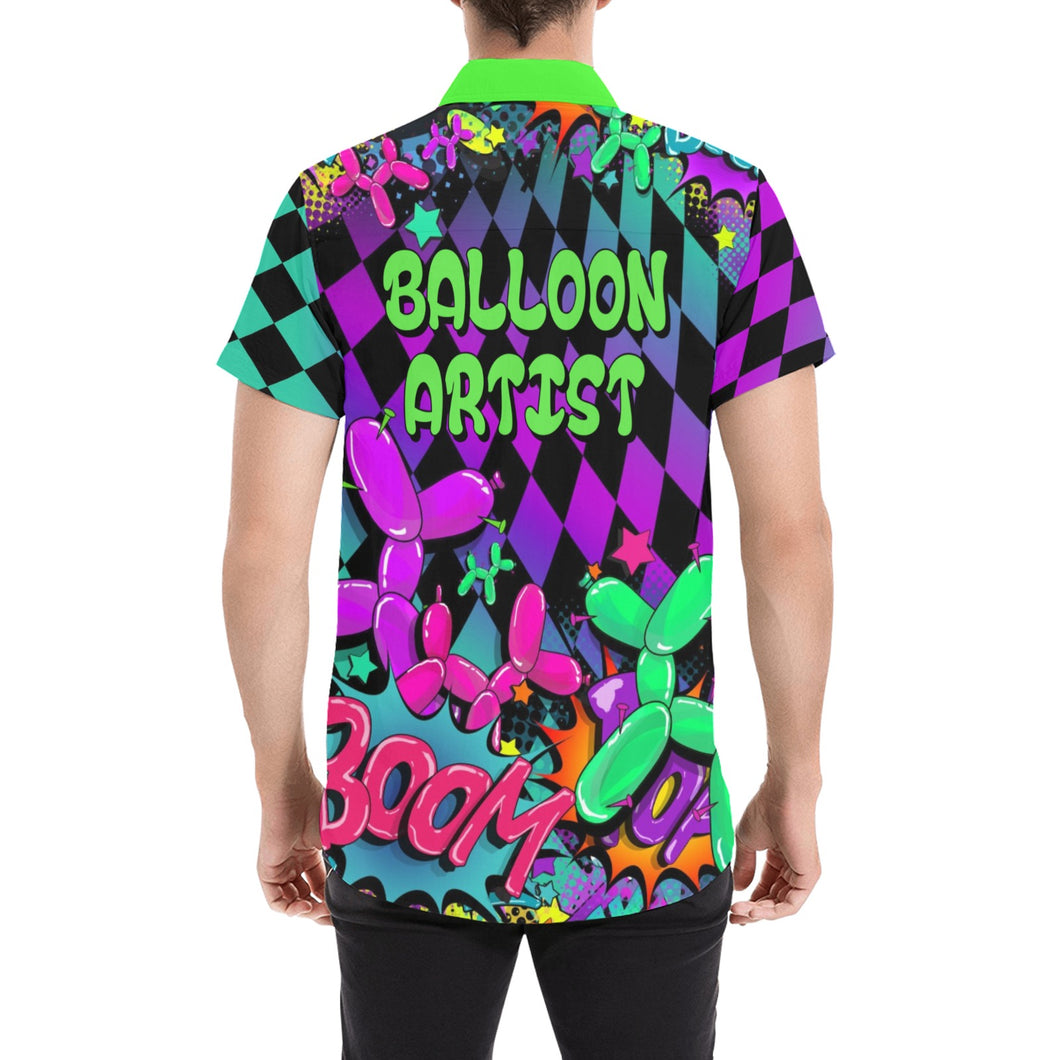 balloon twister clothing, balloon artist shirt