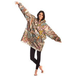 Balloon Twister Snuggle Hoodie Pastel