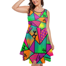 Load image into Gallery viewer, Balloon Twister Dress Sleeveless