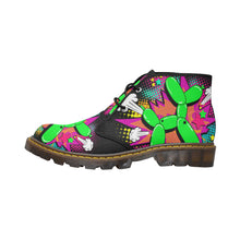 Load image into Gallery viewer, Balloon Dog Explosion - Men&#39;s Wazza Canvas Boots (SIZE 7-12)