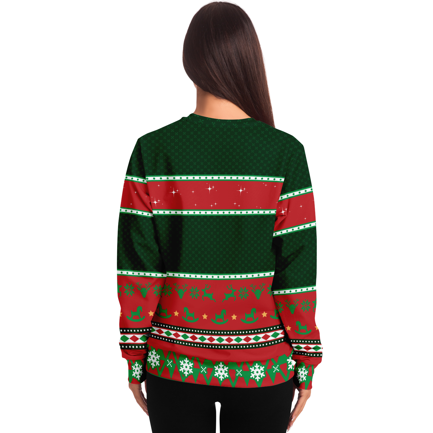Happy Christmas Sweater red and Green