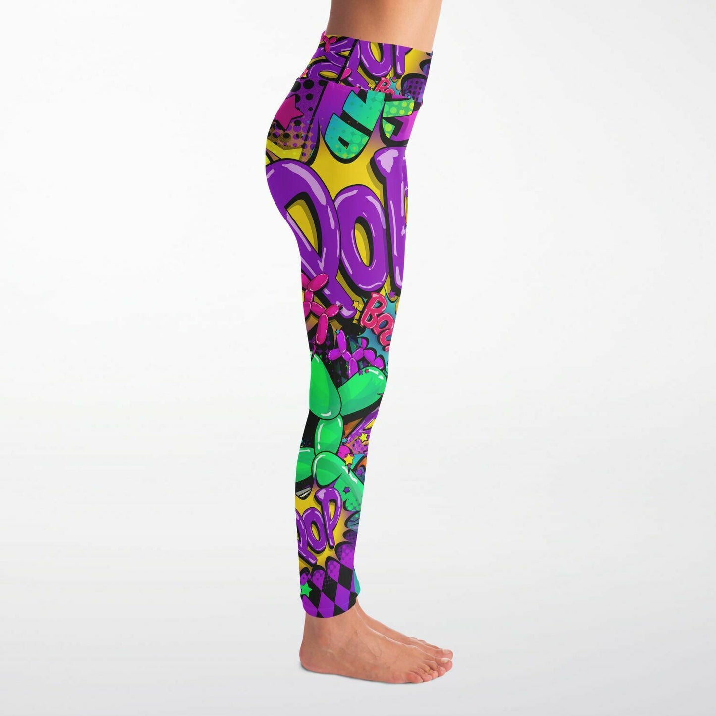 Leaky Squeaky BOOM - Yoga Leggings