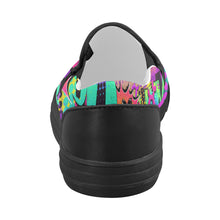 Load image into Gallery viewer, Psychedelic - Canvas Slip-On&#39;s (SIZE 6-10)