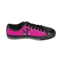 Load image into Gallery viewer, Pretty in Pink- Women&#39;s Sully Canvas Shoes (SIZE 11-12)