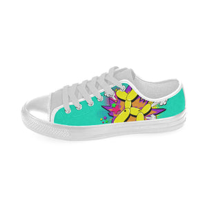 Comic Mermaid Fart - Men's Sully Canvas Shoe (SIZE 6-12)