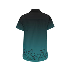 Deep Teal - Nate Short Sleeve Shirt (Small-5XL)