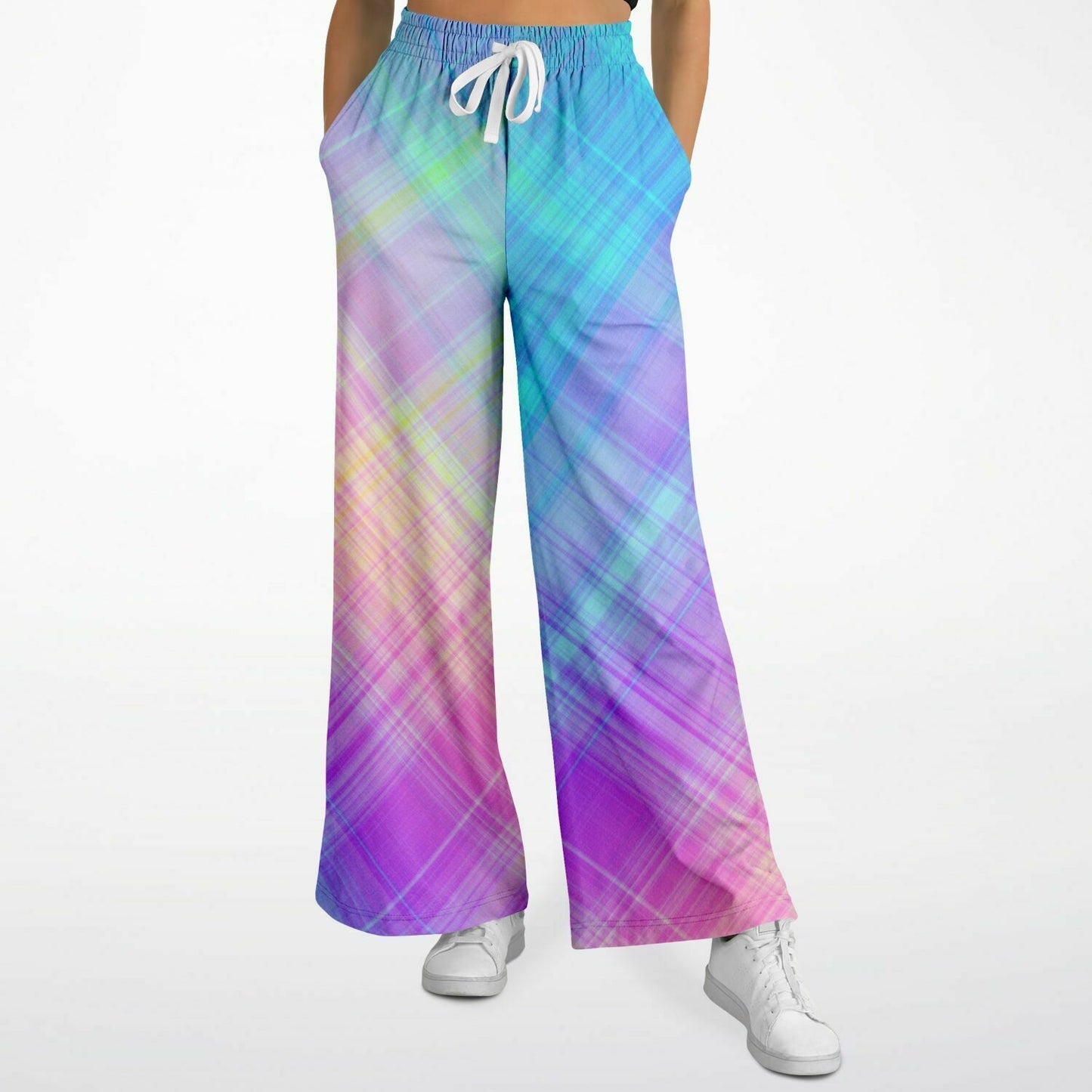 Multicoloured Flared Pants for Entertainers