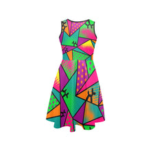 Load image into Gallery viewer, Skater Dress with balloon animals