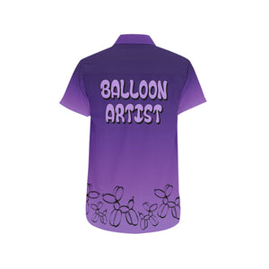 Purple Balloon Twister Shirt Balloon Artists Shirt