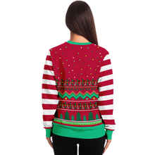 Load image into Gallery viewer, Candy Cane Arms Ugly Christmas Sweater