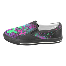 Load image into Gallery viewer, Space Dogs - Canvas Slip-On&#39;s (SIZE 11-12)