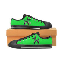 Load image into Gallery viewer, Green Wazowski - Women&#39;s Sully Canvas Shoes (SIZE 6-10)