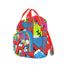 Load image into Gallery viewer, Red Balloon Dog - Banksy Backpack
