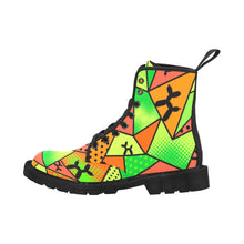 Load image into Gallery viewer, Melon Madness Colourful Boots with balloon dogs