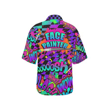 Load image into Gallery viewer, Hawaiian Shirt for Face painters and Glitter Artists