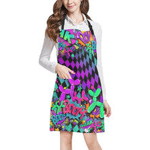 Load image into Gallery viewer, Leaky Squeaky BOOM! apron for balloon twisters