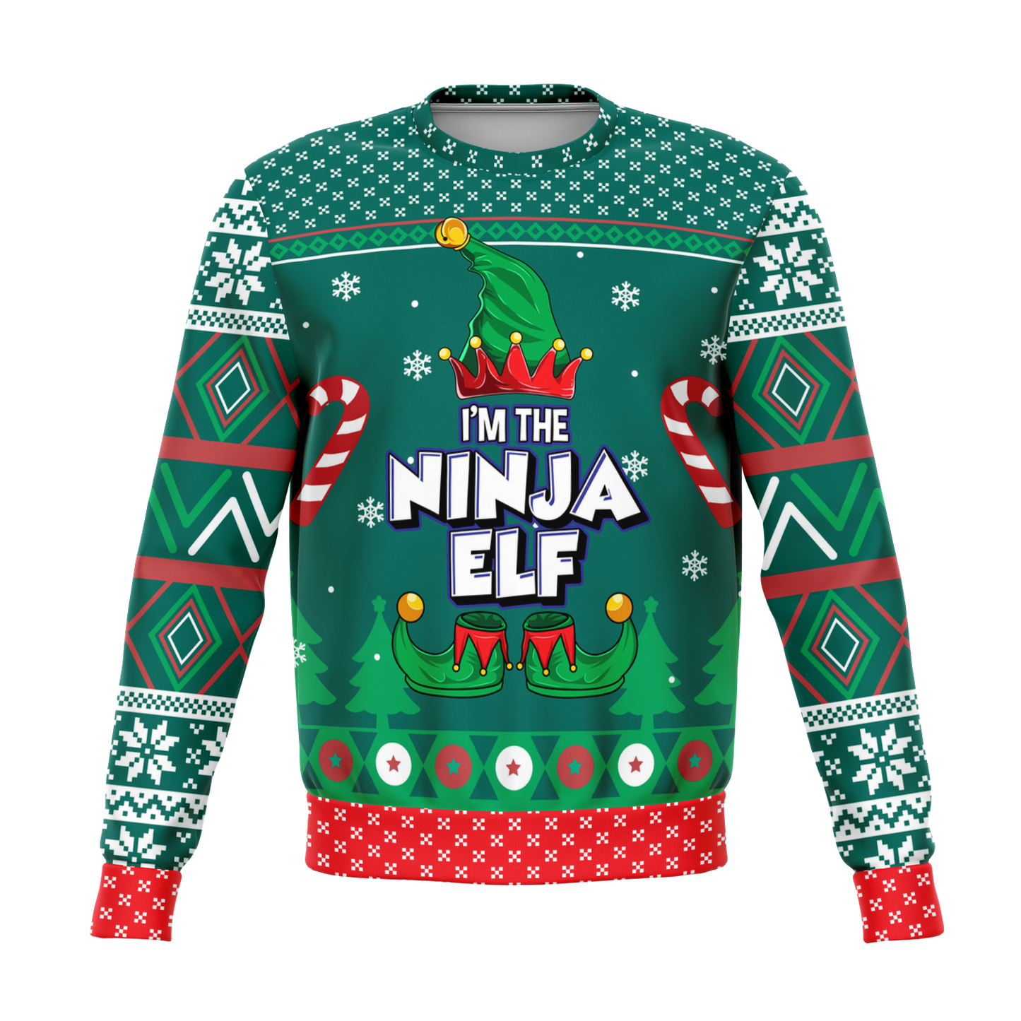 Ninja Elf - Ugly Christmas Sweater