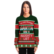 Load image into Gallery viewer, Women&#39;s Christmas Sweater Balloon Dog Apparel
