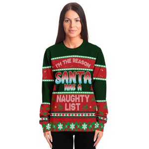 Women's Christmas Sweater Balloon Dog Apparel