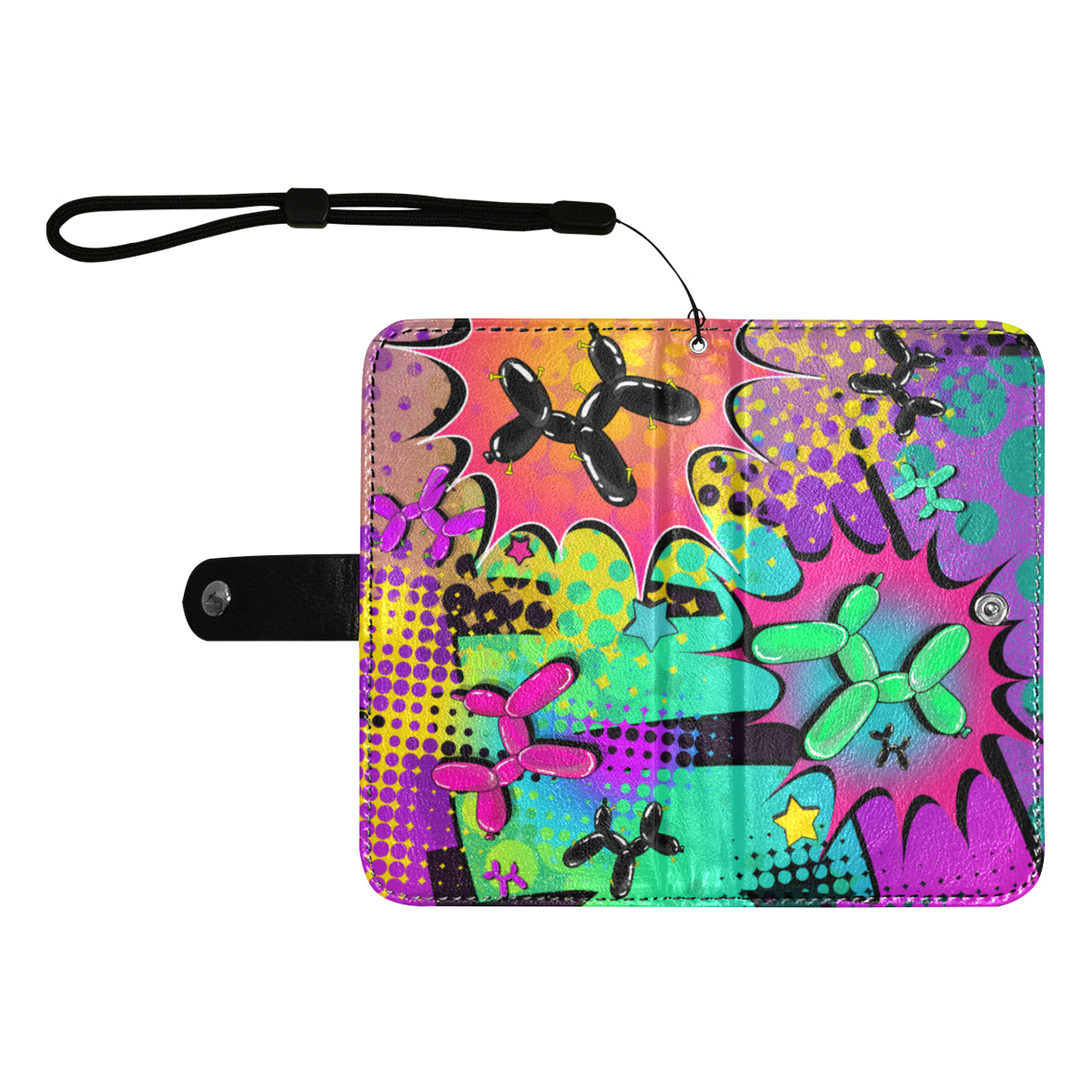 Psychedelic - 2 in 1 Phone Case and Wallet - LARGE