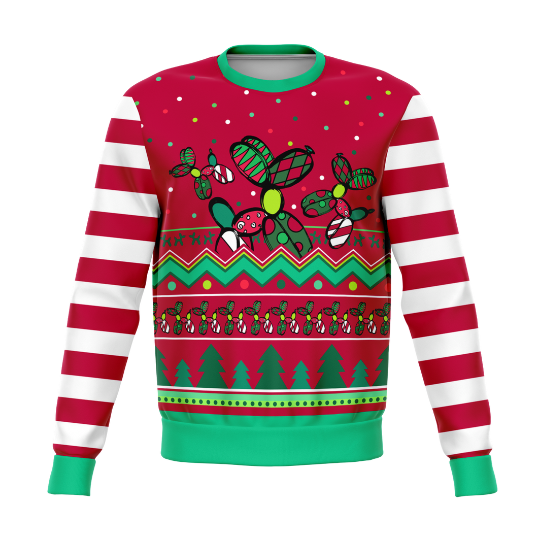 Ugly Balloon Dog Christmas Sweater