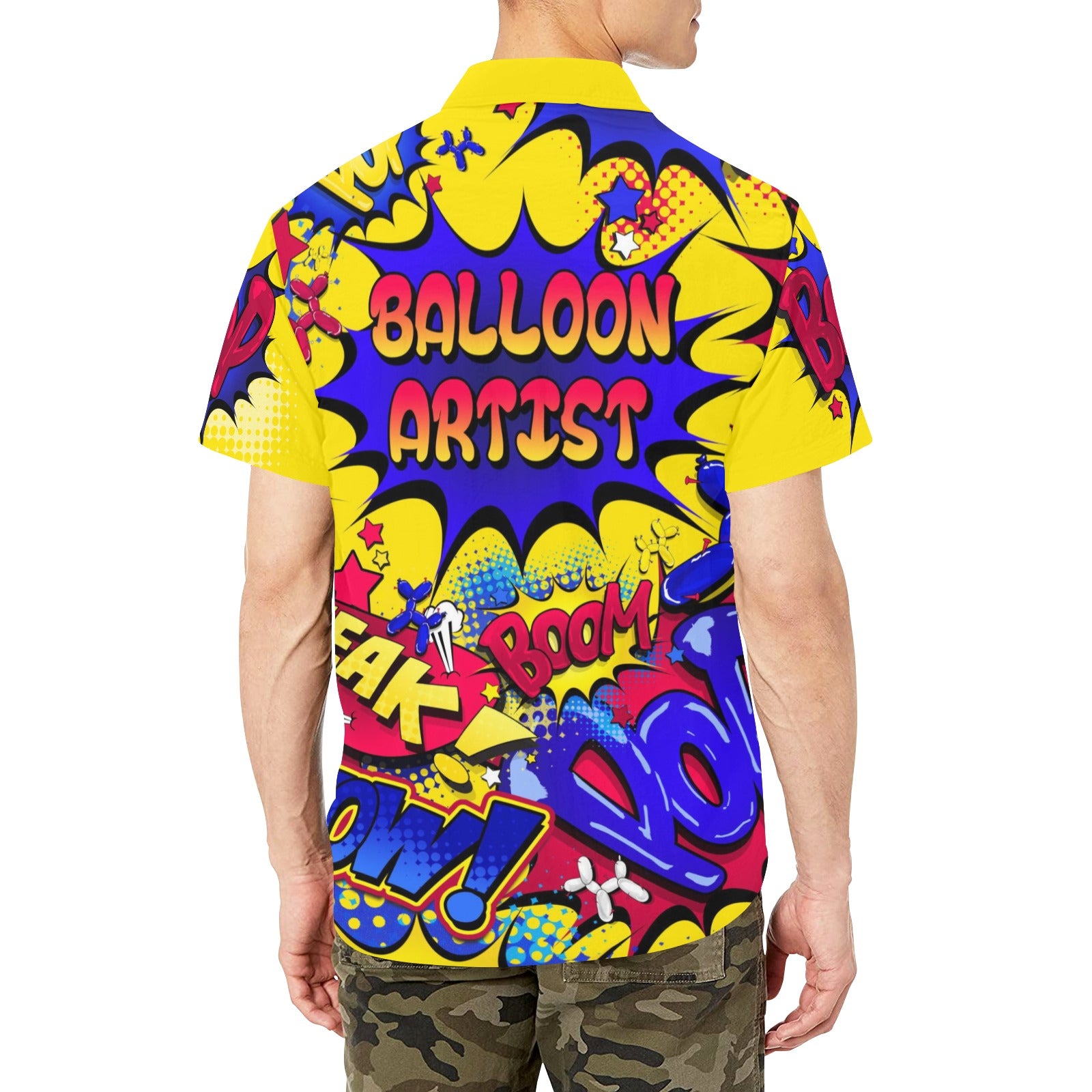 Comic Book Party Shirt for Balloon Artists