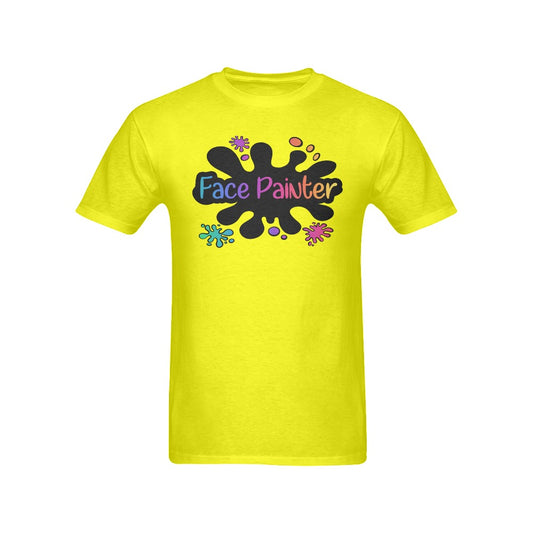 Splat FX on Yellow - Classic Men's T-Shirt