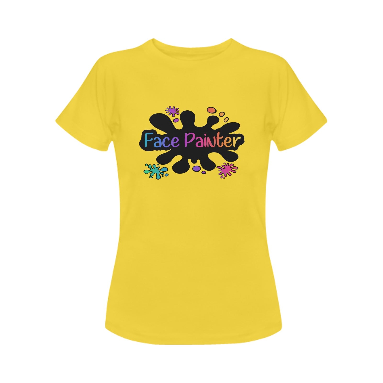Yellow Face Painter T-Shirt