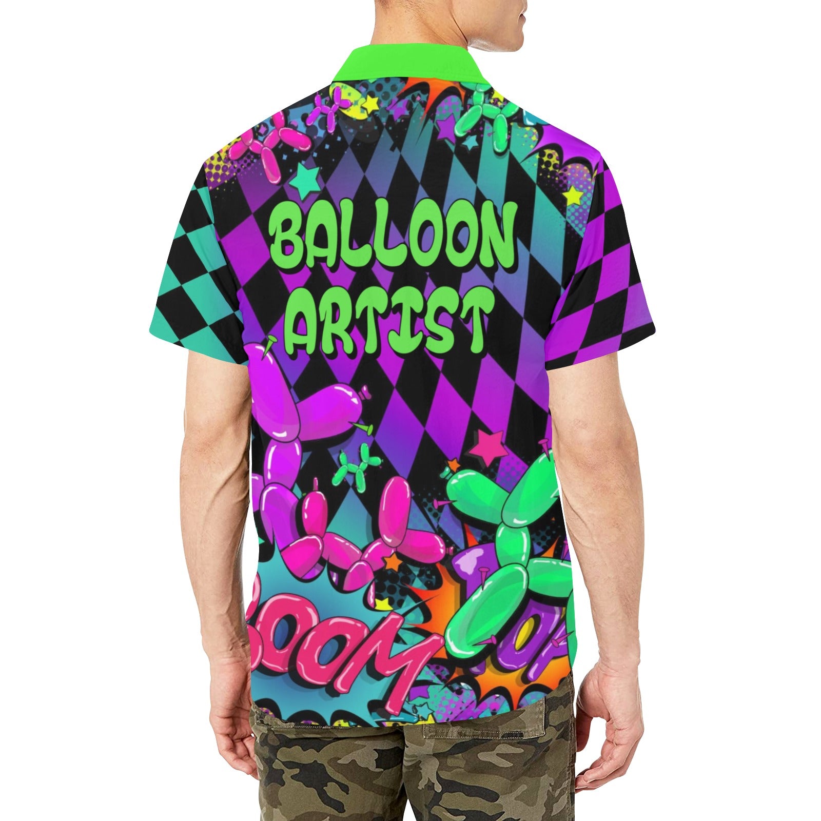 Professional Balloon Artist Clothing Pop Art Shirt