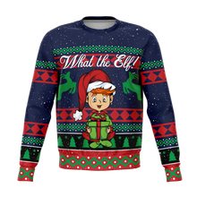 Load image into Gallery viewer, What The Elf - Ugly Christmas Sweater