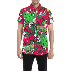 Fun red balloon twisting shirt for Christmas