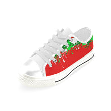 Load image into Gallery viewer, Christmas Paint - Men&#39;s Sully Canvas Shoe (SIZE 13-14)