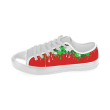 Load image into Gallery viewer, Christmas Paint - Men&#39;s Sully Canvas Shoe (SIZE 6-12)