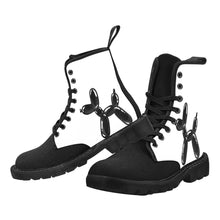 Load image into Gallery viewer, Balloon Twisting boots Classy black and white 