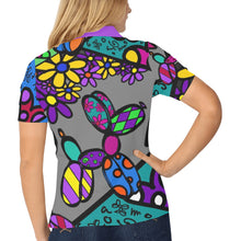 Load image into Gallery viewer, Balloon Dog Polo Shirt For Women