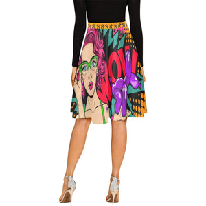 Ms Bonnie and her Dog - Catie Circle Skirt (XS-3XL)