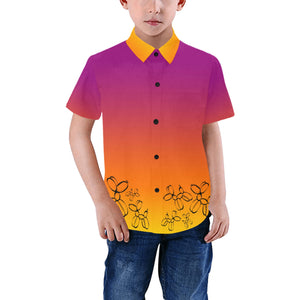 Fandango Sunrise with Dogs - Women and Kids Short Sleeve Shirt