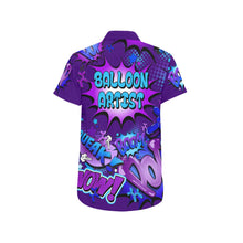 Load image into Gallery viewer, Balloon Artist Outfit Blue and Purple