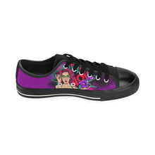 Load image into Gallery viewer, Miss Bonnie Purple - Women&#39;s Sully Canvas Shoes (SIZE 11-12)
