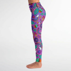 Rainbow Leggings for Face Painters and Entertainers
