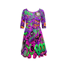 Load image into Gallery viewer, Halloween Dress with sleeves for Balloon Twisters and face Painters
